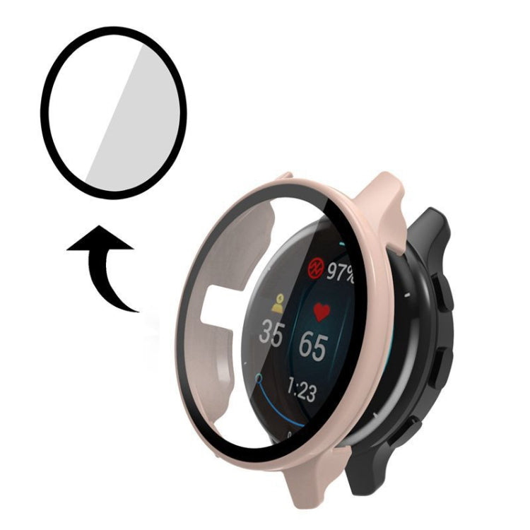 For Garmin Venu 2S PC + Tempered Glass Watch Case