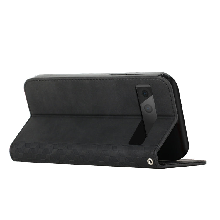 For Google Pixel 7 Diamond Splicing Skin Feel Magnetic Leather Phone Case