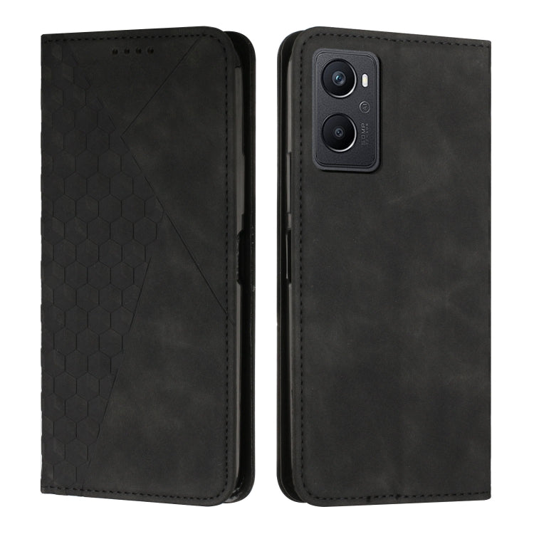 For OPPO A96 5G/Reno 7 Z/OnePlus Nord N20 5G Diamond Splicing Skin Feel Magnetic Leather Phone Case