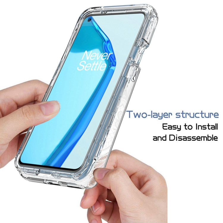 For OnePlus 9 PC+TPU Transparent Painted Phone Case