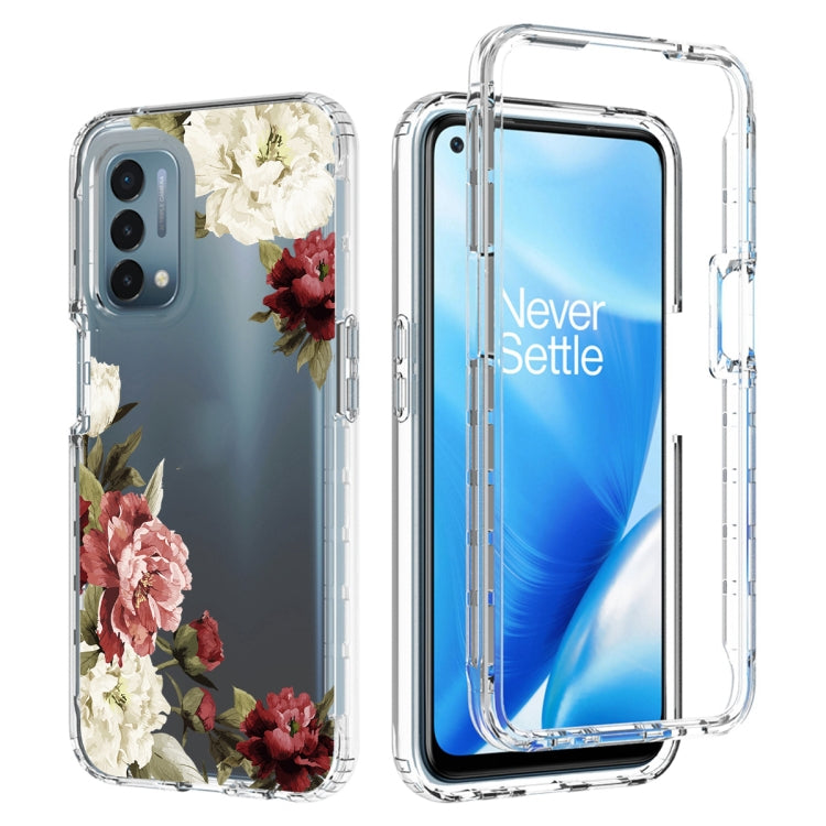 For OnePlus Nord N200 5G PC+TPU Transparent Painted Phone Case