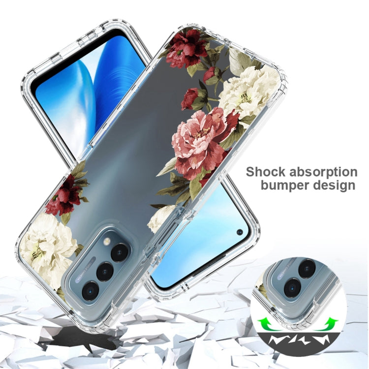 For OnePlus Nord N200 5G PC+TPU Transparent Painted Phone Case