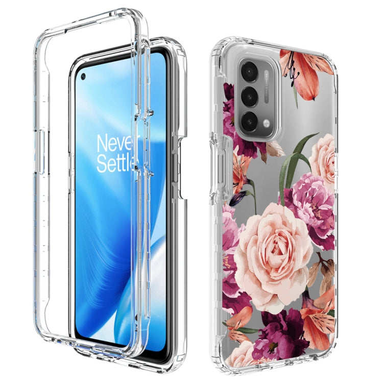 For OnePlus Nord N200 5G PC+TPU Transparent Painted Phone Case
