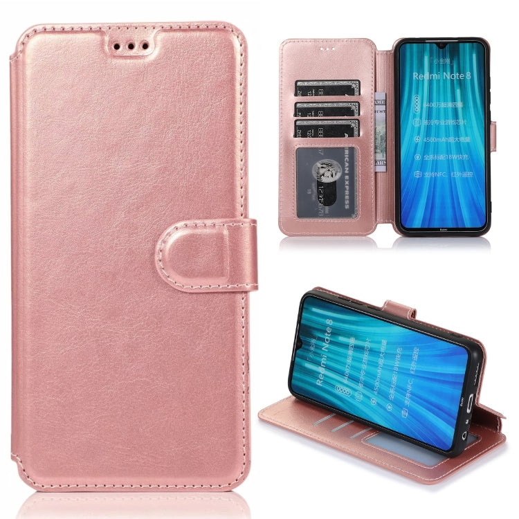 For Xiaomi Redmi Note 8 Shockproof PU + TPU Leather Phone Case