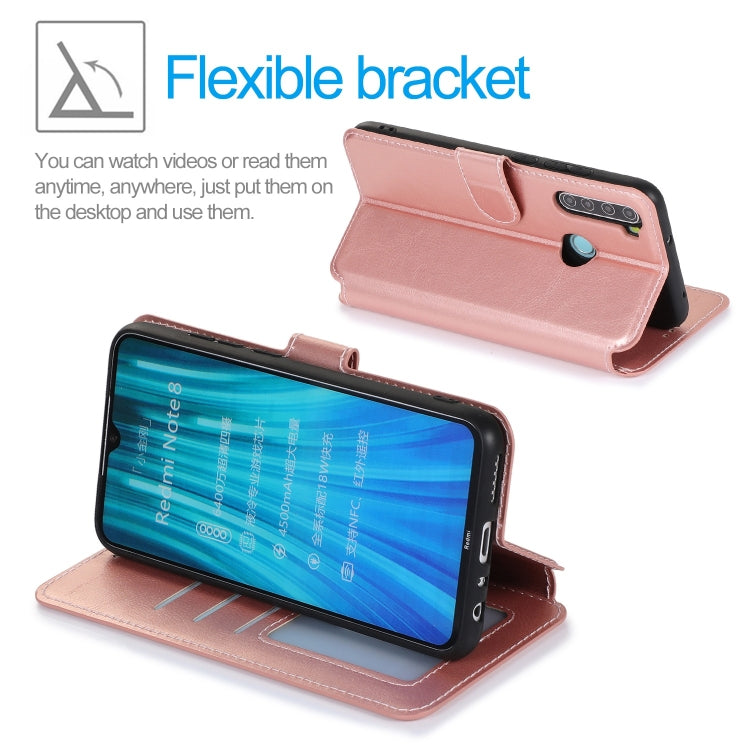 For Xiaomi Redmi Note 8 Shockproof PU + TPU Leather Phone Case