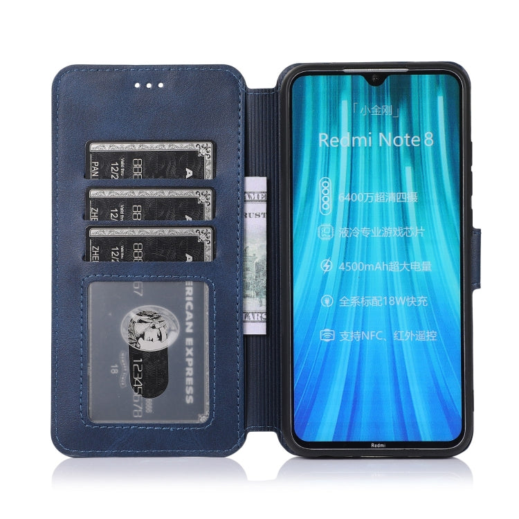 For Xiaomi Redmi Note 8 Shockproof PU + TPU Leather Phone Case