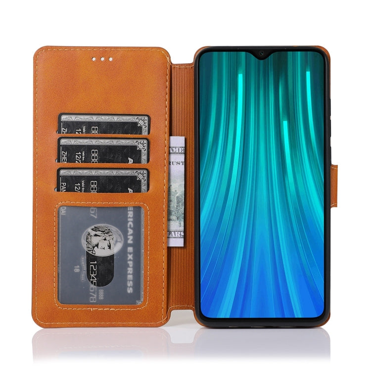 For Xiaomi Redmi Note 8 Pro Shockproof PU + TPU Leather Phone Case