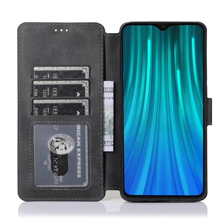 For Xiaomi Redmi Note 8 Pro Shockproof PU + TPU Leather Phone Case