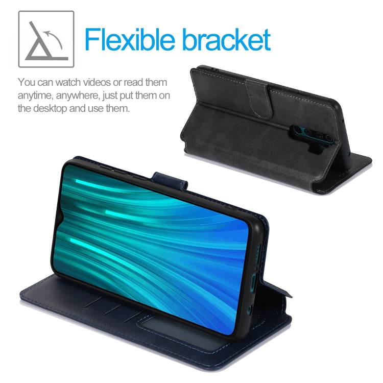 For Xiaomi Redmi Note 8 Pro Shockproof PU + TPU Leather Phone Case