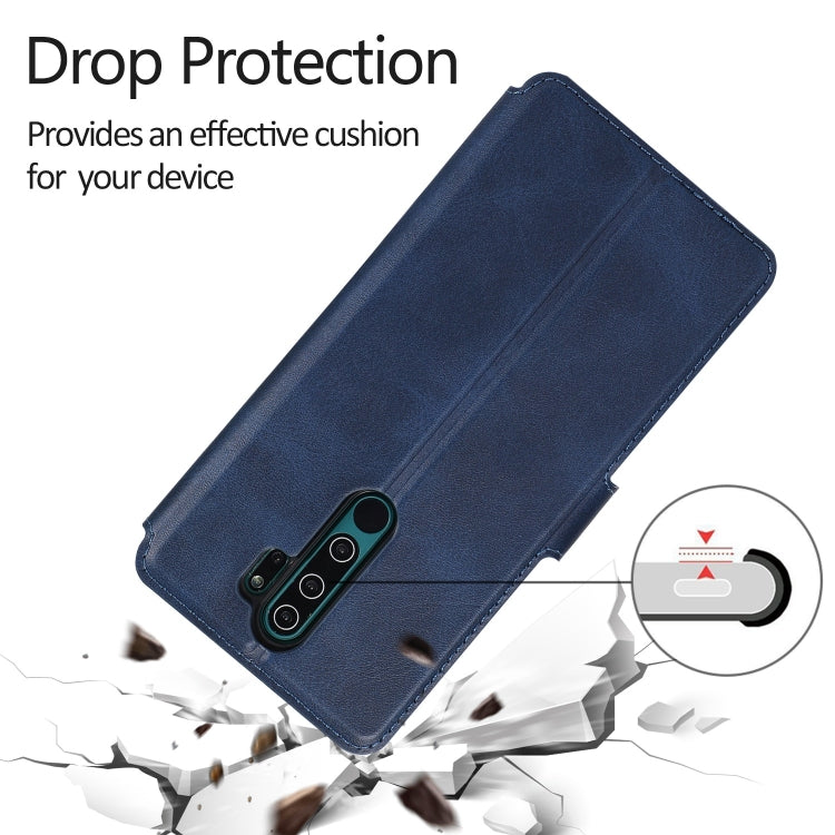 For Xiaomi Redmi Note 8 Pro Shockproof PU + TPU Leather Phone Case