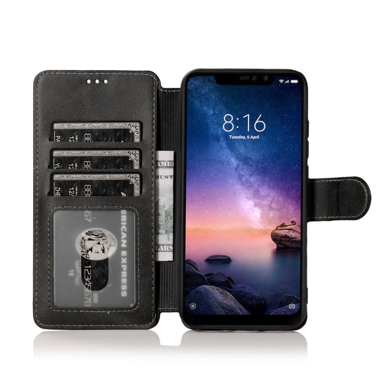 For Xiaomi Redmi 6 Pro Shockproof PU + TPU Leather Phone Case