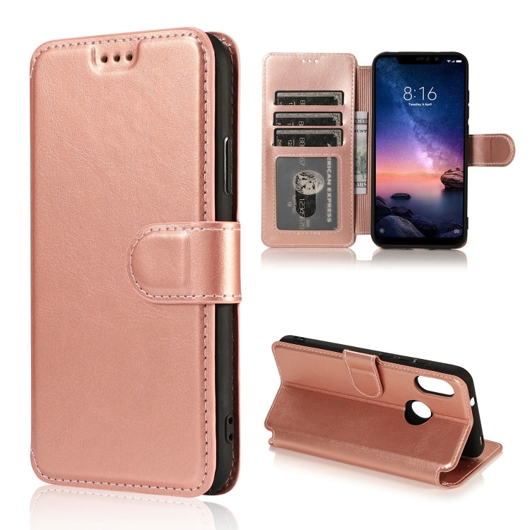 For Xiaomi Redmi 6 Pro Shockproof PU + TPU Leather Phone Case
