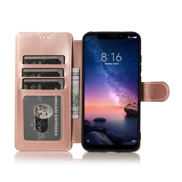 For Xiaomi Redmi 6 Pro Shockproof PU + TPU Leather Phone Case