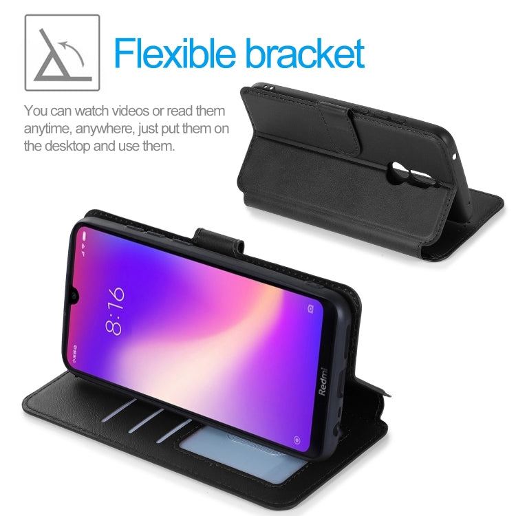 For Xiaomi Redmi 8 Shockproof PU + TPU Leather Phone Case