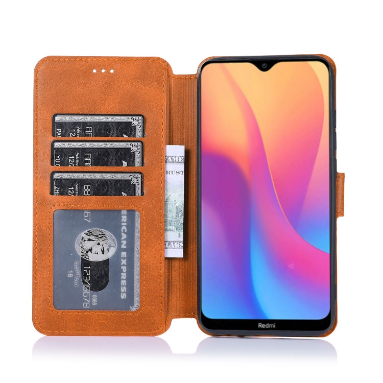 For Xiaomi Redmi 8A Shockproof PU + TPU Leather Phone Case