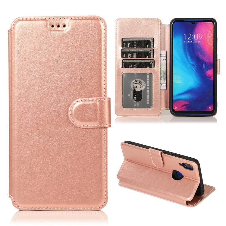 For Xiaomi Redmi Note 7 Shockproof PU + TPU Leather Phone Case