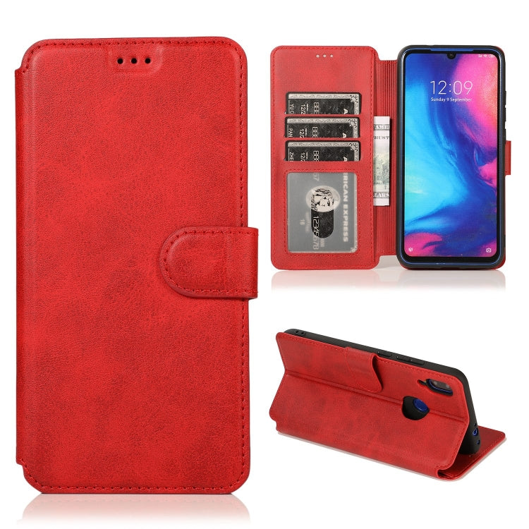 For Xiaomi Redmi Note 7 Shockproof PU + TPU Leather Phone Case