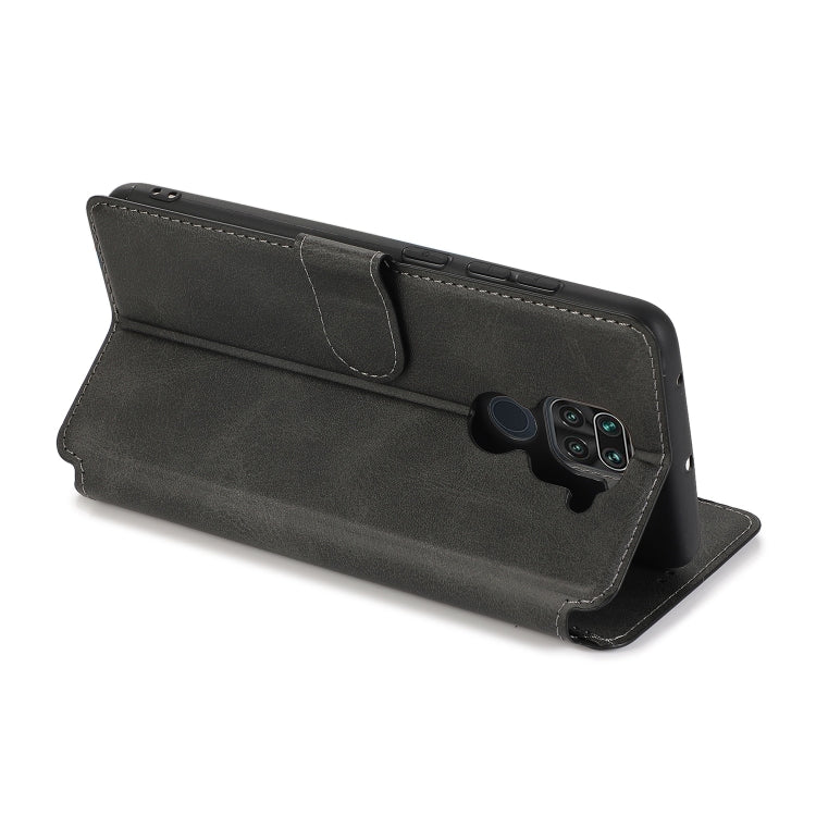 For Xiaomi Redmi Note 9 Shockproof PU + TPU Leather Phone Case