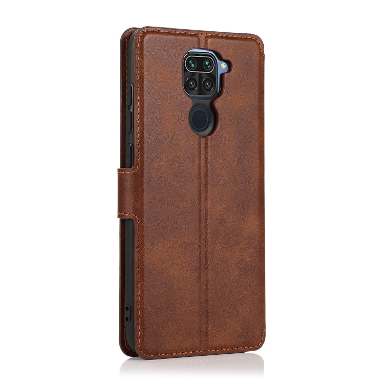 For Xiaomi Redmi Note 9 Shockproof PU + TPU Leather Phone Case