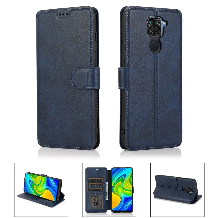 For Xiaomi Redmi Note 9 Shockproof PU + TPU Leather Phone Case
