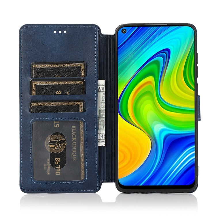 For Xiaomi Redmi Note 9 Shockproof PU + TPU Leather Phone Case