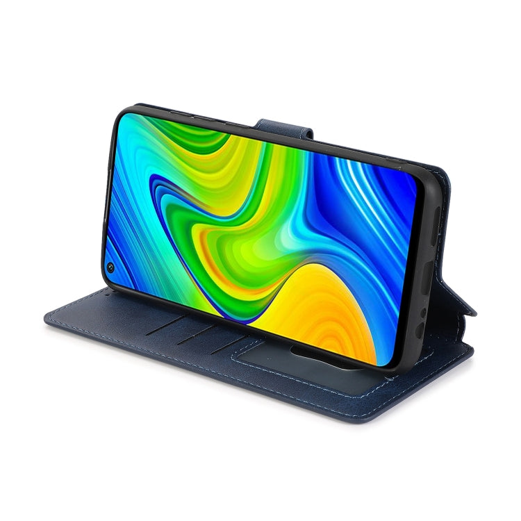 For Xiaomi Redmi Note 9 Shockproof PU + TPU Leather Phone Case