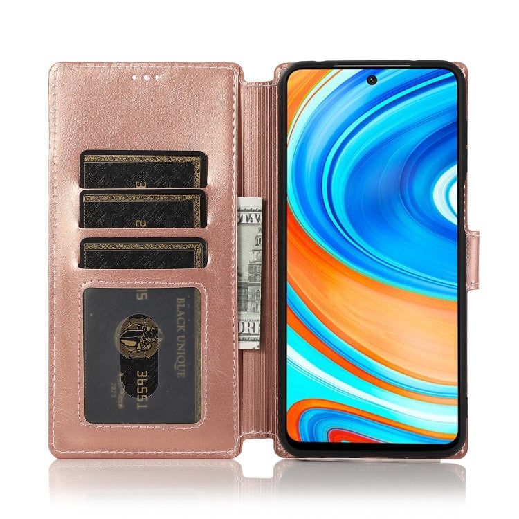For Xiaomi Redmi Note 9 Pro Shockproof PU + TPU Leather Phone Case