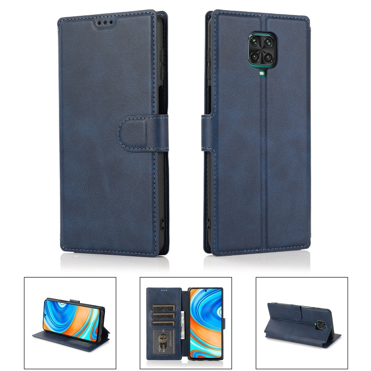 For Xiaomi Redmi Note 9 Pro Shockproof PU + TPU Leather Phone Case