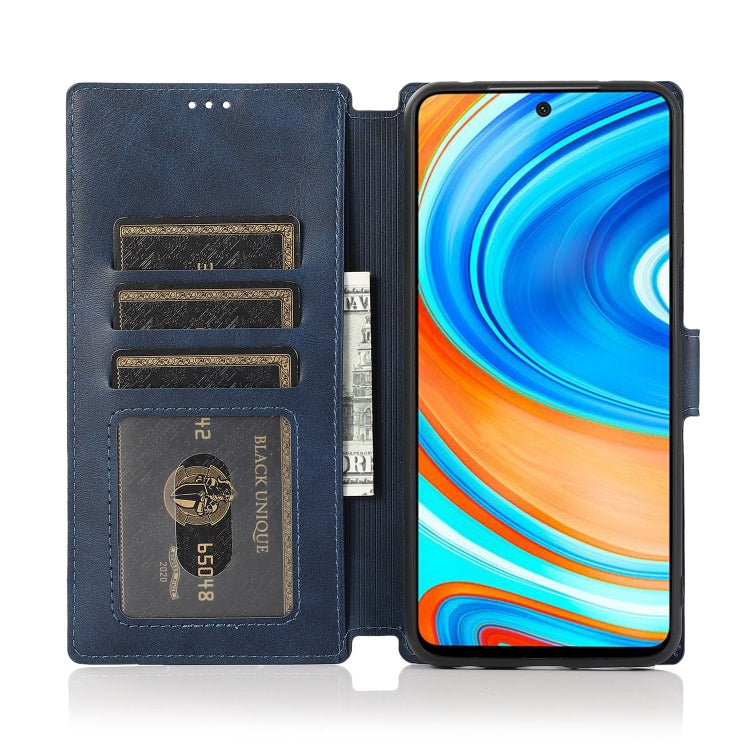 For Xiaomi Redmi Note 9 Pro Shockproof PU + TPU Leather Phone Case