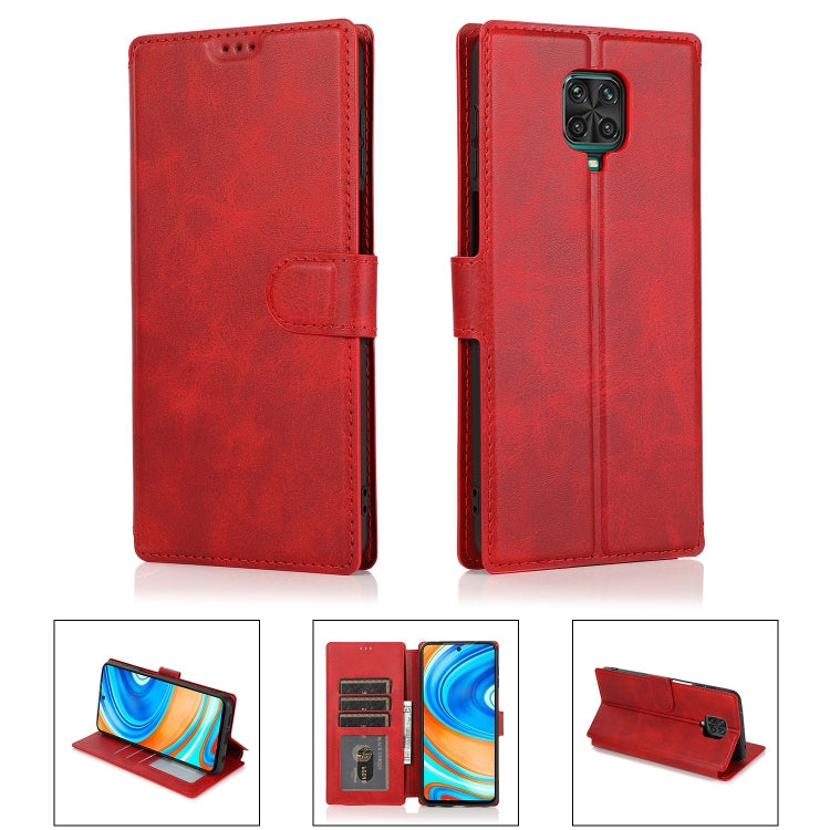 For Xiaomi Redmi Note 9 Pro Shockproof PU + TPU Leather Phone Case