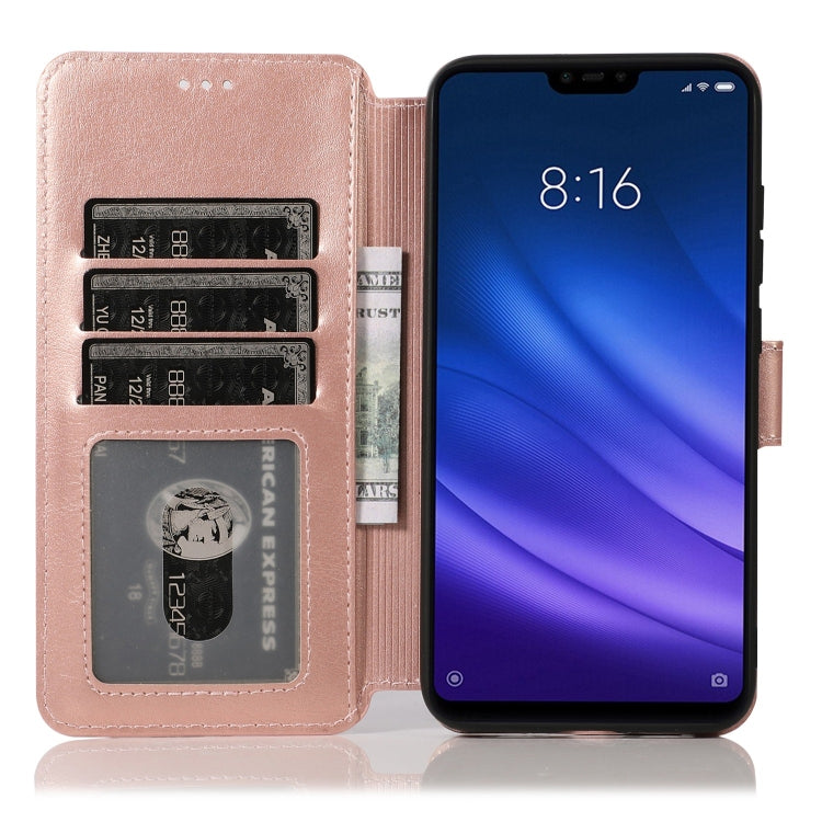 For Xiaomi Mi 8 Shockproof PU + TPU Leather Phone Case