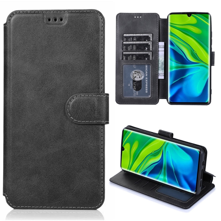 For Xiaomi Mi CC9 Pro Shockproof PU + TPU Leather Phone Case