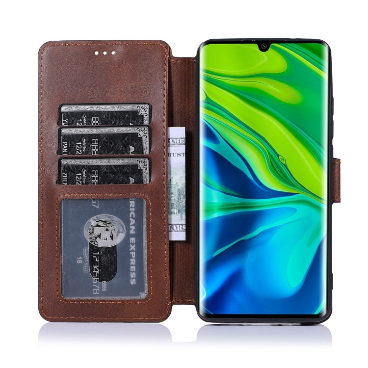 For Xiaomi Mi CC9 Pro Shockproof PU + TPU Leather Phone Case