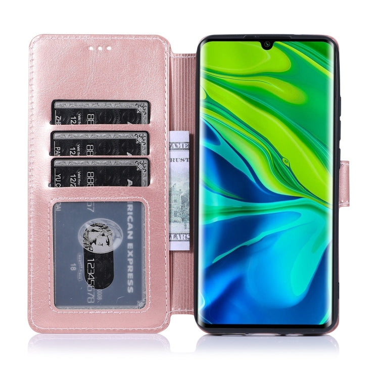 For Xiaomi Mi CC9 Pro Shockproof PU + TPU Leather Phone Case