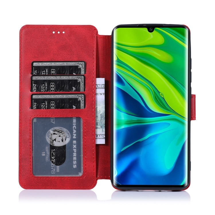 For Xiaomi Mi CC9 Pro Shockproof PU + TPU Leather Phone Case