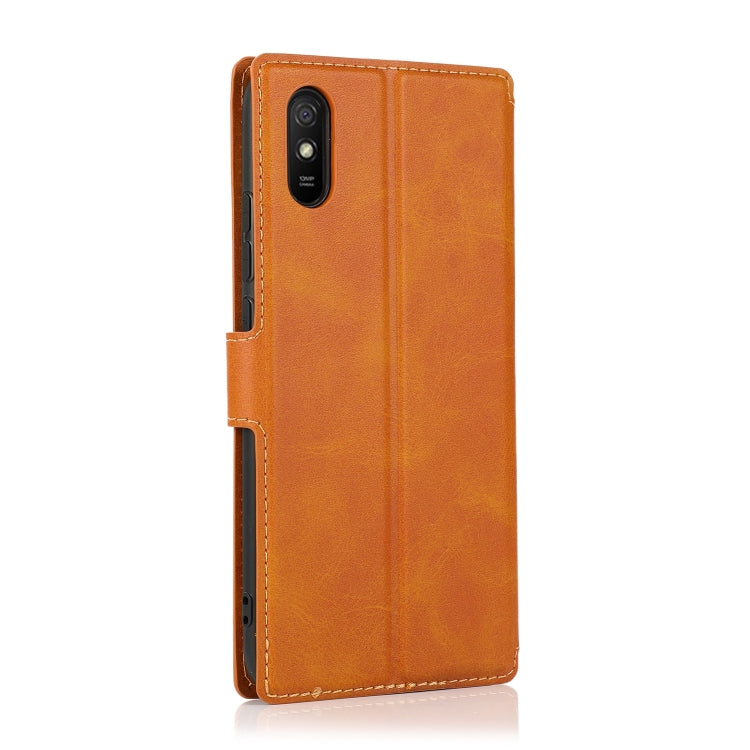 For Xiaomi Redmi 9A Shockproof PU + TPU Leather Phone Case
