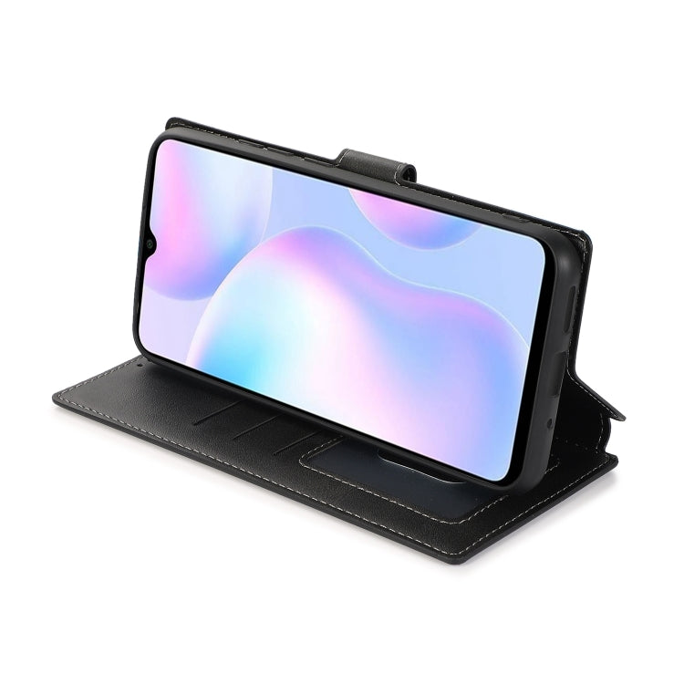 For Xiaomi Redmi 9A Shockproof PU + TPU Leather Phone Case