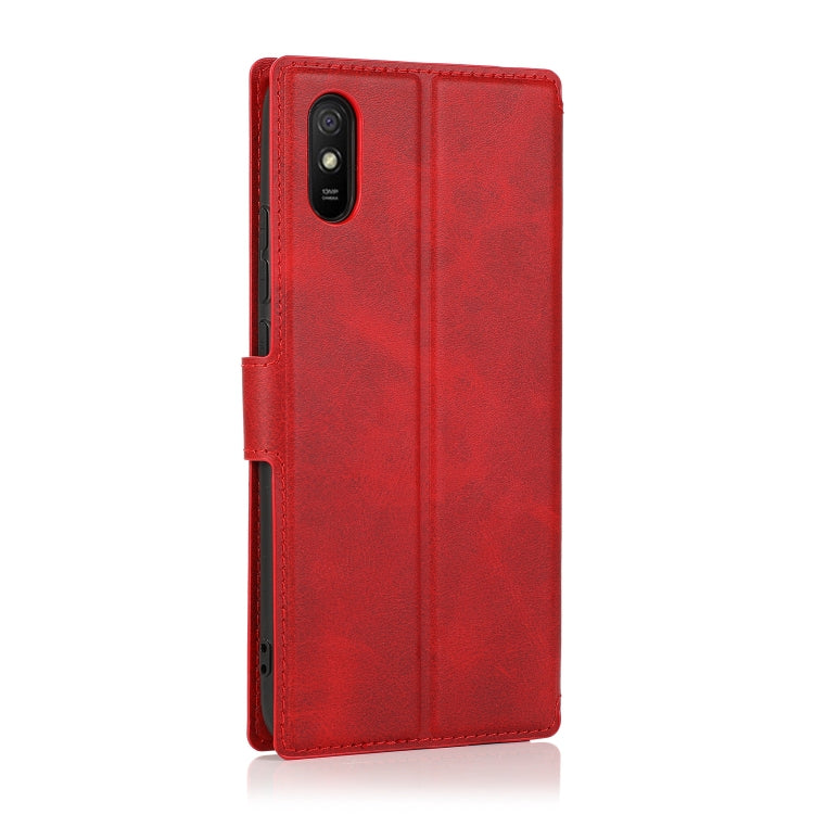 For Xiaomi Redmi 9A Shockproof PU + TPU Leather Phone Case