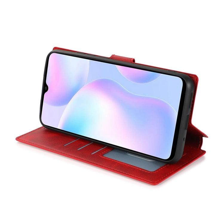 For Xiaomi Redmi 9A Shockproof PU + TPU Leather Phone Case