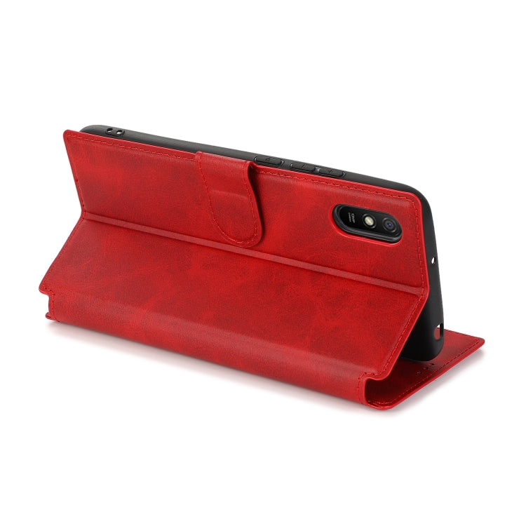 For Xiaomi Redmi 9A Shockproof PU + TPU Leather Phone Case