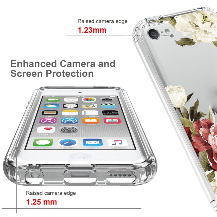 PC+TPU Transparent Painted Phone Case For iPod Touch 6