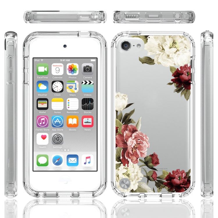 PC+TPU Transparent Painted Phone Case For iPod Touch 6