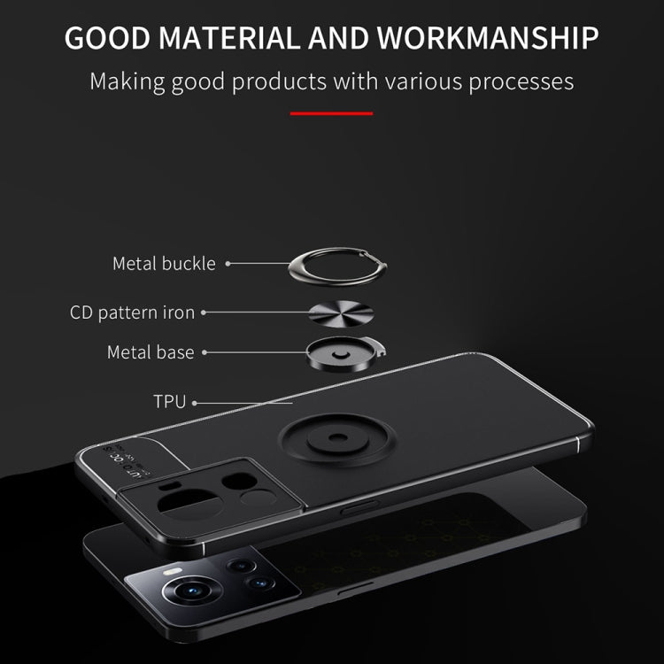 For OnePlus Ace Metal Ring Holder TPU Phone Case