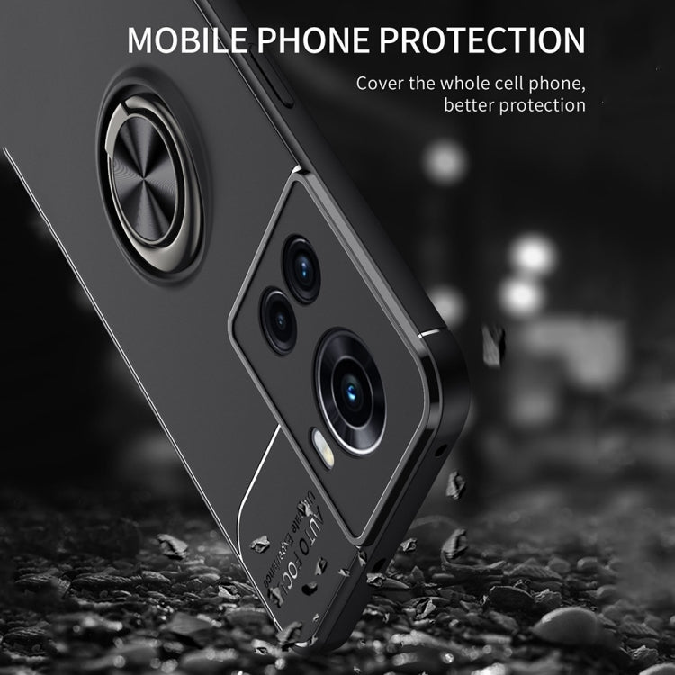 For OnePlus Ace Metal Ring Holder TPU Phone Case
