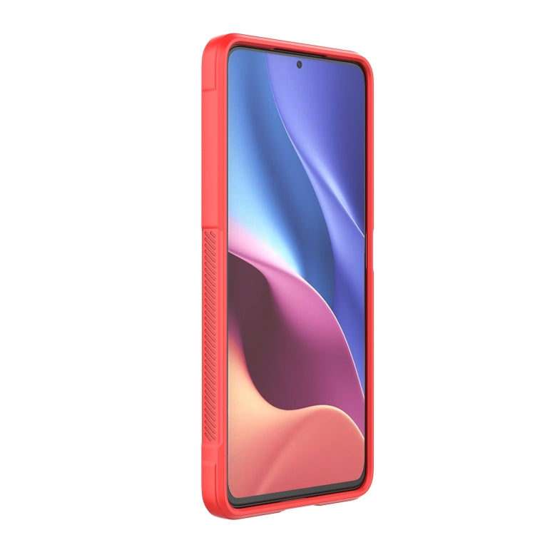 For Xiaomi Redmi K40 Magic Shield TPU + Flannel Phone Case