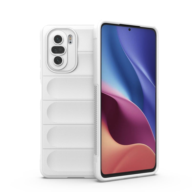 For Xiaomi Redmi K40 Magic Shield TPU + Flannel Phone Case