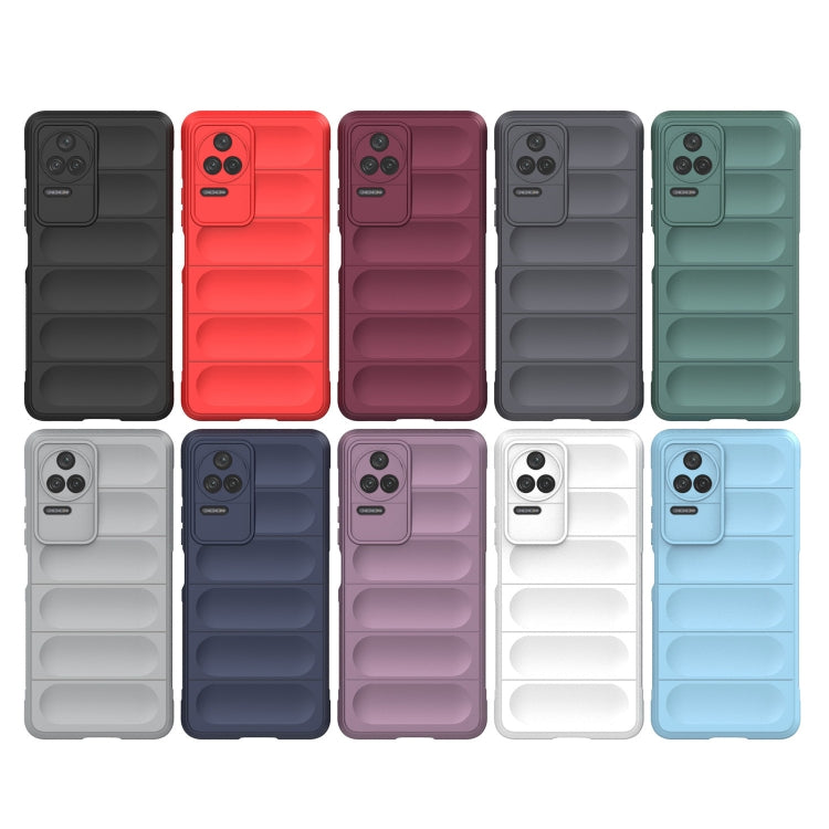 For Xiaomi Redmi K40S Magic Shield TPU + Flannel Phone Case