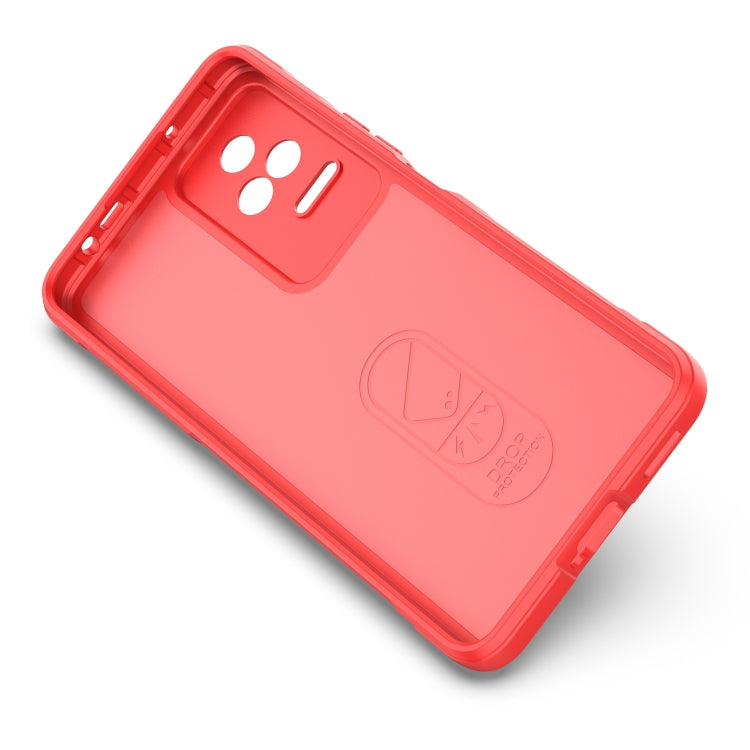 For Xiaomi Redmi K40S Magic Shield TPU + Flannel Phone Case