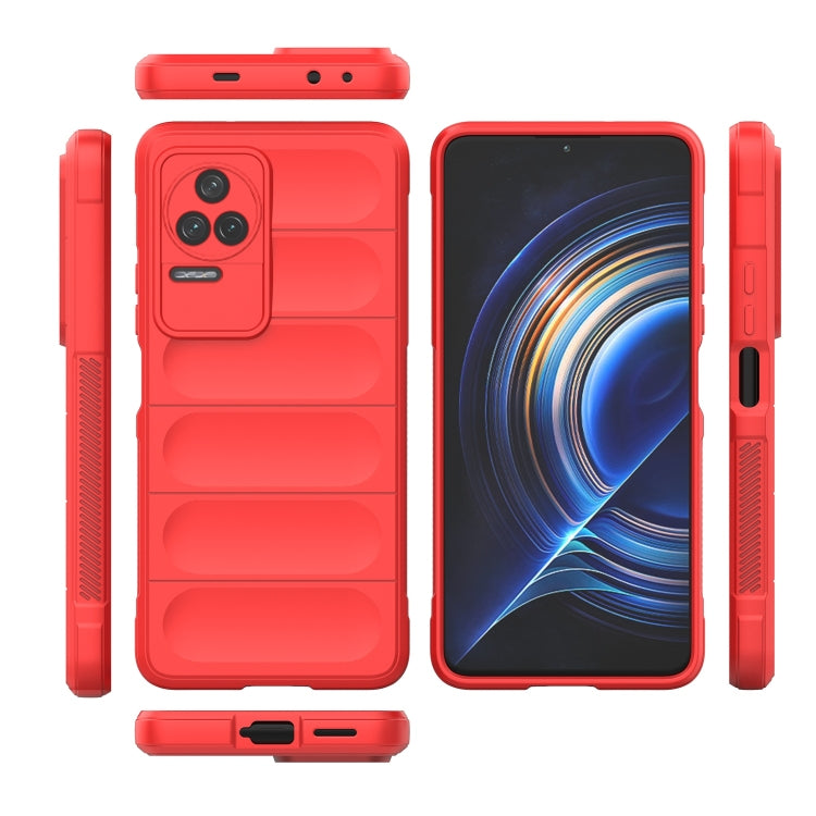 For Xiaomi Redmi K50 Pro Magic Shield TPU + Flannel Phone Case