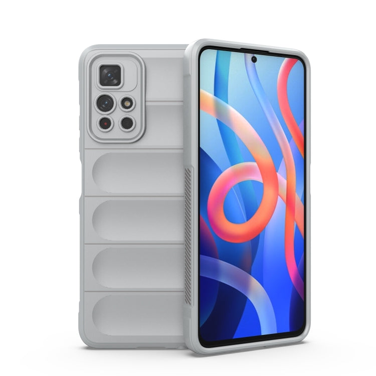 For Xiaomi Redmi Note 11 5G Chinese Version Magic Shield TPU + Flannel Phone Case